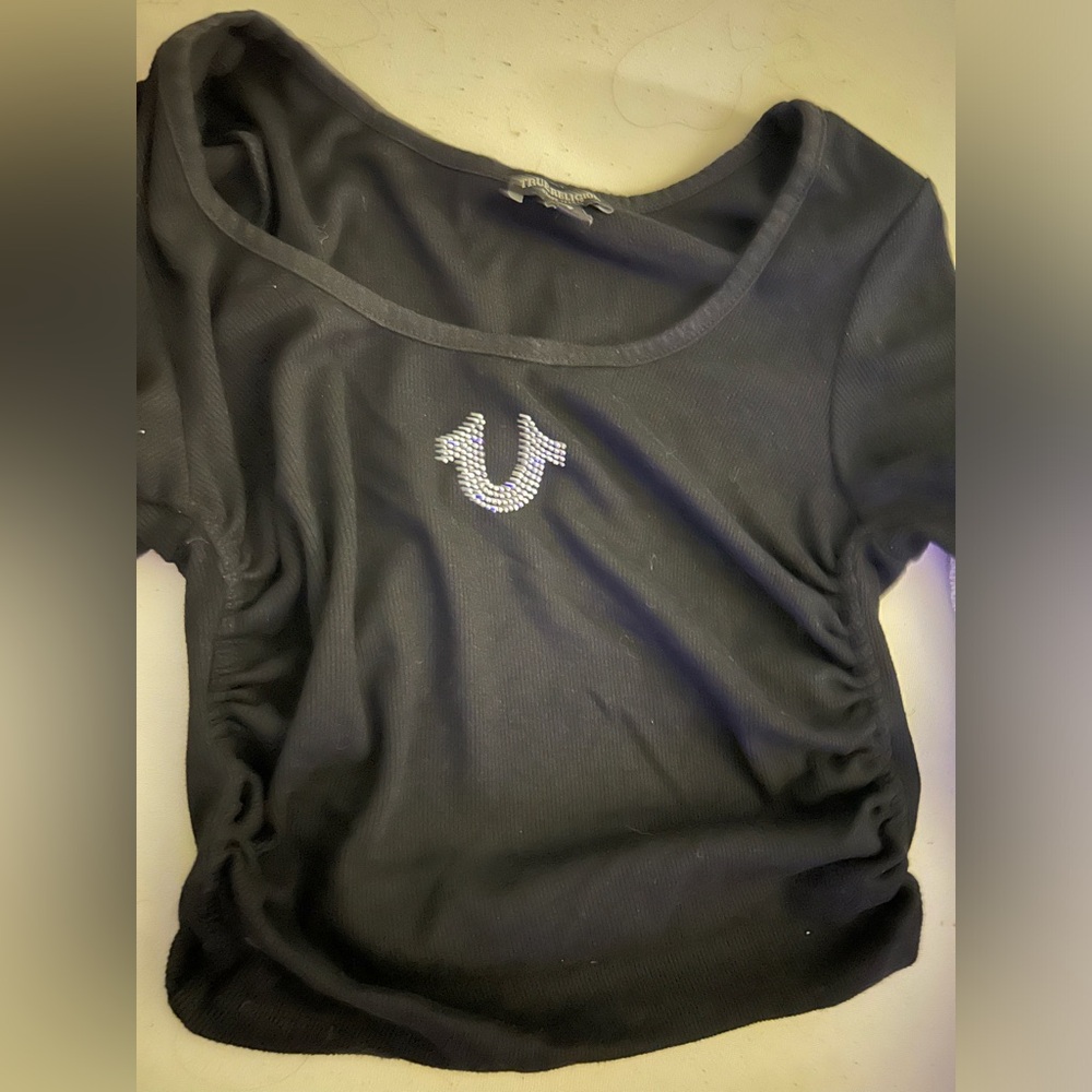 True religion rushed black top